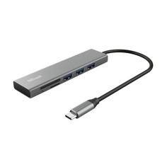 USB-хаб и картридер 24191 Halyx Fast USB-C Trust