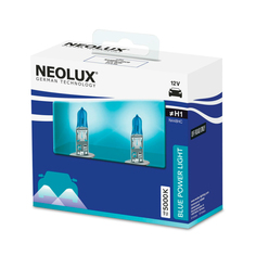 Лампа H7 12V 80W BLUE POWER LIGHT 5000K, двойная коробка Neolux