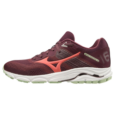 Кроссовки женские Mizuno Wave Inspire 16 бордовые 5.5 UK
