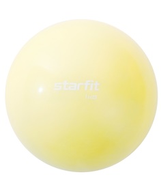 Медбол Starfit Core Gb-703 1 кг, желтый пастель
