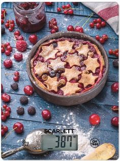 Весы кухонные Scarlett SC-KS57P57 рисунок