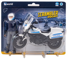 Мотоцикл Bruder Scrambler Ducati, с фигуркой 1:16