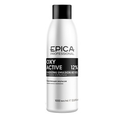 Окисляющая эмульсия Epica Oxy Active 40 vol 12 % с маслом кокоса и пантенолом 1000 мл