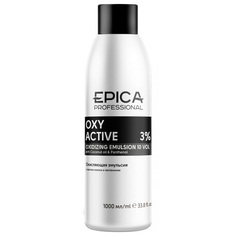 Окисляющая эмульсия Epica Oxy Active 10 vol 3 % с маслом кокоса и пантенолом 1000 мл