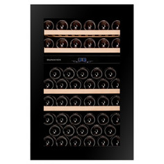 Встраиваемый винный шкаф Dunavox DAB-49.116DB.TO Black