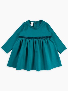 Платье детское Веселый малыш 8701/140 Изумруд р.104