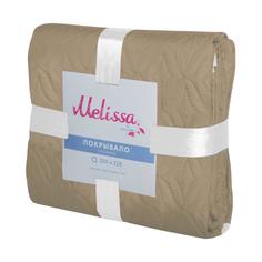 Покрывало стеганное "Melissa" цв. бежевый/коричневый 200*220 MONA LIZA