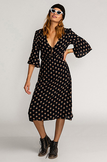 Платье женское Billabong U3DR15-BIF0 черное M