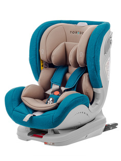 Автокресло Torego Drive Isofix цв.бирюзовый гр.0/1/2