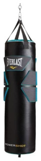 Боксерский мешок Everlast Powershot Gel PU 36 кг черный