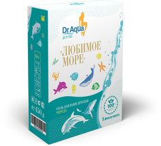 Соль для ванн детская Череда Любимое море Dr. Aqua 450 гр