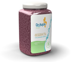Соль морская ароматная с пеной Роза Нежность Dr. Aqua 750 гр