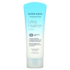 Пилинг-гель с гиалуроновой кислотой для лица MISSHA Super Aqua Ultra Hyalron Peeling Gel