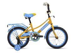 Велосипед FORWARD Azure 18" (2020)(желтый-голубой)