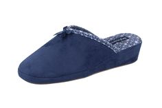 Домашние тапочки женские de fonseca PALERMO I W704RU синие 36 RU