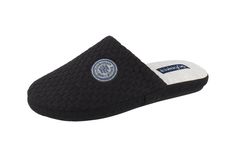 Домашние тапочки мужские de fonseca ROMA TOP I M753R2 черные 40-41 RU