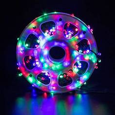 Новогодняя электрическая гирлянда Baziator H0266C 50 м разноцветный No Brand