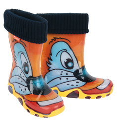 Резиновые сапоги для детей Demar 0032 I STORMER LUX COTIK оранжевый 22