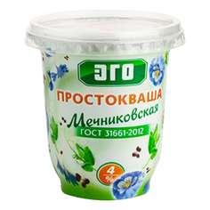 Простокваша Эго Мечниковская 4% 300 мл