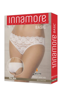 Трусы женские Innamore BD33034 Palma белые 48