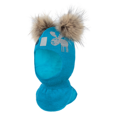 Балаклава детская Stella Kids цв.бирюзовый ,р.50-52