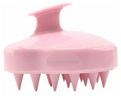 Массажер для мытья головы анатомической формы розовый Healthy Life