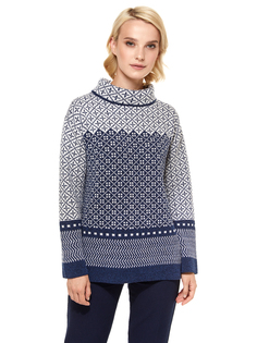 Джемпер женский Scandica Tairy синий 48