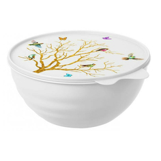 Миска Phibo Wave с крышкой и декором 850 мл