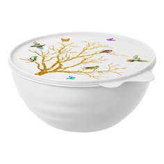 Миска Phibo Wave с крышкой и декором 2,8 л