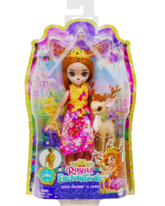 Кукла Enchantimals Королева с питомцем 20 см в ассортименте