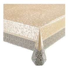 Скатерть Meiwa 122 х 152 см ПВХ бежевая