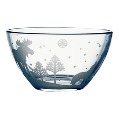 Салатник Зимний лес 250 мл No Brand