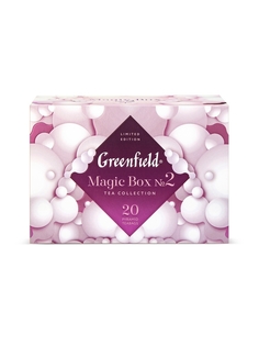 Чай черный Greenfield Magic Box № 2 ассорти в пирамидках 1,8 г х 20 шт