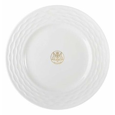 Тарелка Royal Rabbit Cup Волна десертная белая 20 см