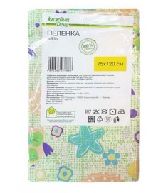 Пеленка Каждый День бязь 75 х 120 см