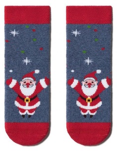 Носки Брестские хлопок джинс меланж р 13-14