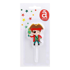 Свеча праздничная с держателем Actuel Пират