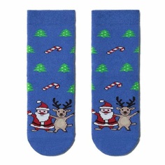 Носки Брестские хлопок василек синие р 19-20