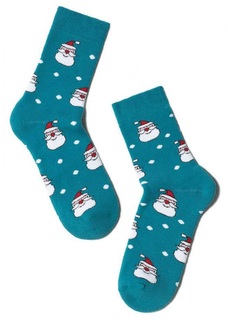 Носки Брестские хлопок морская волна р 21-22