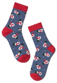 Носки Брестские хлопок джинс меланж р 23-24