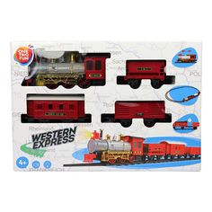 Игровой набор железная дорога Вестерн One Two Fun в ассортименте