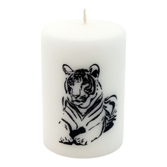 Свеча декоративная Evis Candles Тигр 100 х 77 мм