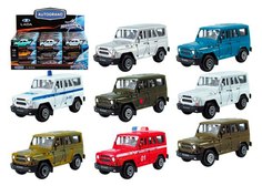 Машинка Внедорожник UAZ Хантер инерционная Autotime в ассортименте