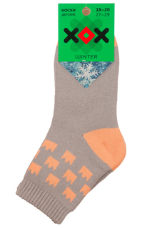 Носки Хох DZ-3R15 светло-серый р 18-20