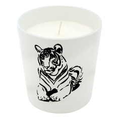 Свеча декоративная в стекле Evis Candles Тигр 90 х 76 мм