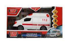 Машинка Технопарк Скорая 12,5 см