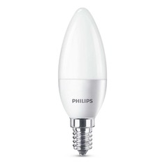 Светодиодная лампа Philips Essential E14 8 Вт свеча матовая