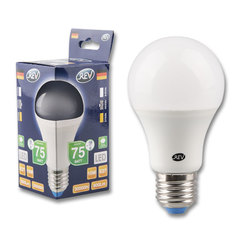 Лампочка светодиодная LED, груша Е27 10W 4000K холодный свет REV