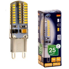 Лампочка светодиодная LED, G9 3W 4000K холодный свет REV
