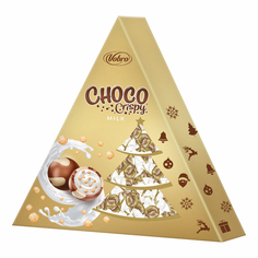 Конфеты шоколадные Vobro Choco Crispy Елка 112 г